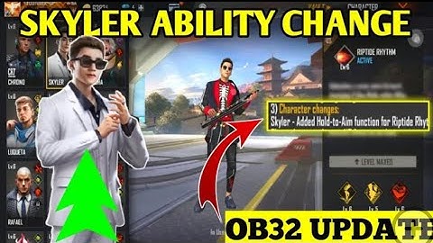 Skyler ability change after update ob32