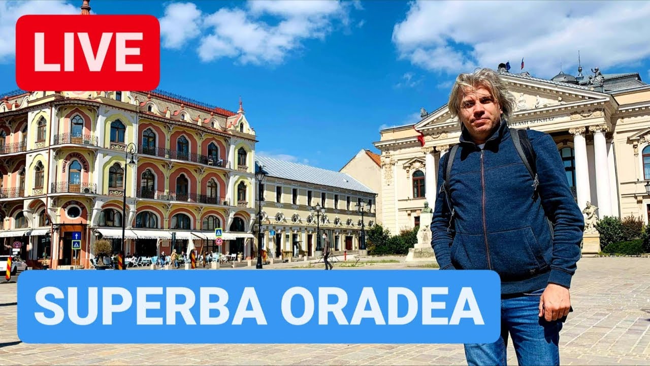 🔴 LIVE din ORADEA - Descoperim la pas SUPERBUL ORAȘ