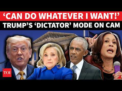 ‘OBAMA, CLINTON & KAMALA…’: Trump Unleashes Dictator-Mode On Cam; Vows ‘REVENGE’ After Midterms