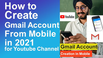 How to create Gmail account in mobile 2021