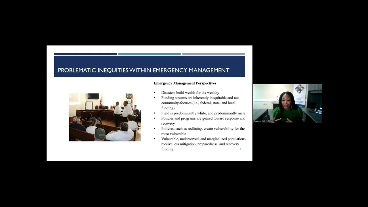 Living with Climate Change: Integrating Equity into Emergency Management