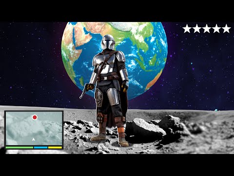 Playing As MANDALORIAN In SPACE In GTA 5!