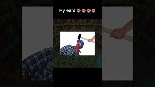 Deep fried minecraft be like: pt 2  #minecraft #deepfried #loud #meme #funny