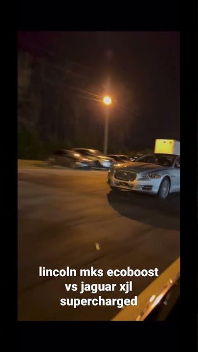 Lincoln MKS Ecoboost vs Jaguar XJL Supercharged #lincoln #mks #lincolnmks #ecoboost #car #cars #fyp