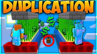 I FOUND A DUPE GLITCH! (*OP*) | Minecraft Skyblock