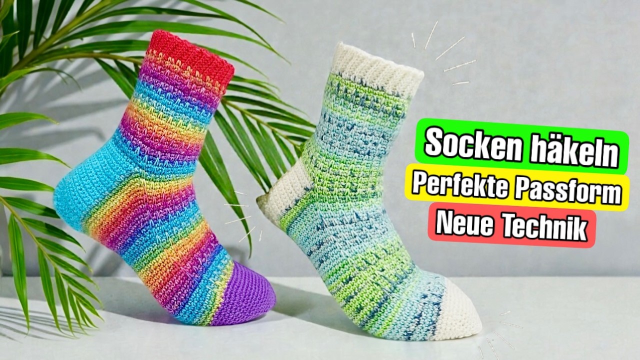 Häkel-Socken ohne Stress – Schritt für Schritt erklärt