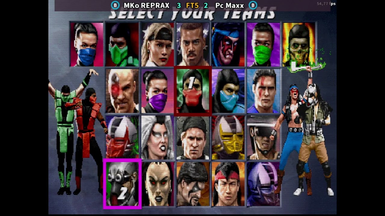 MKo Reprax p1 Vs Pc Maxx p2 FT05 UMK3 Arcade online