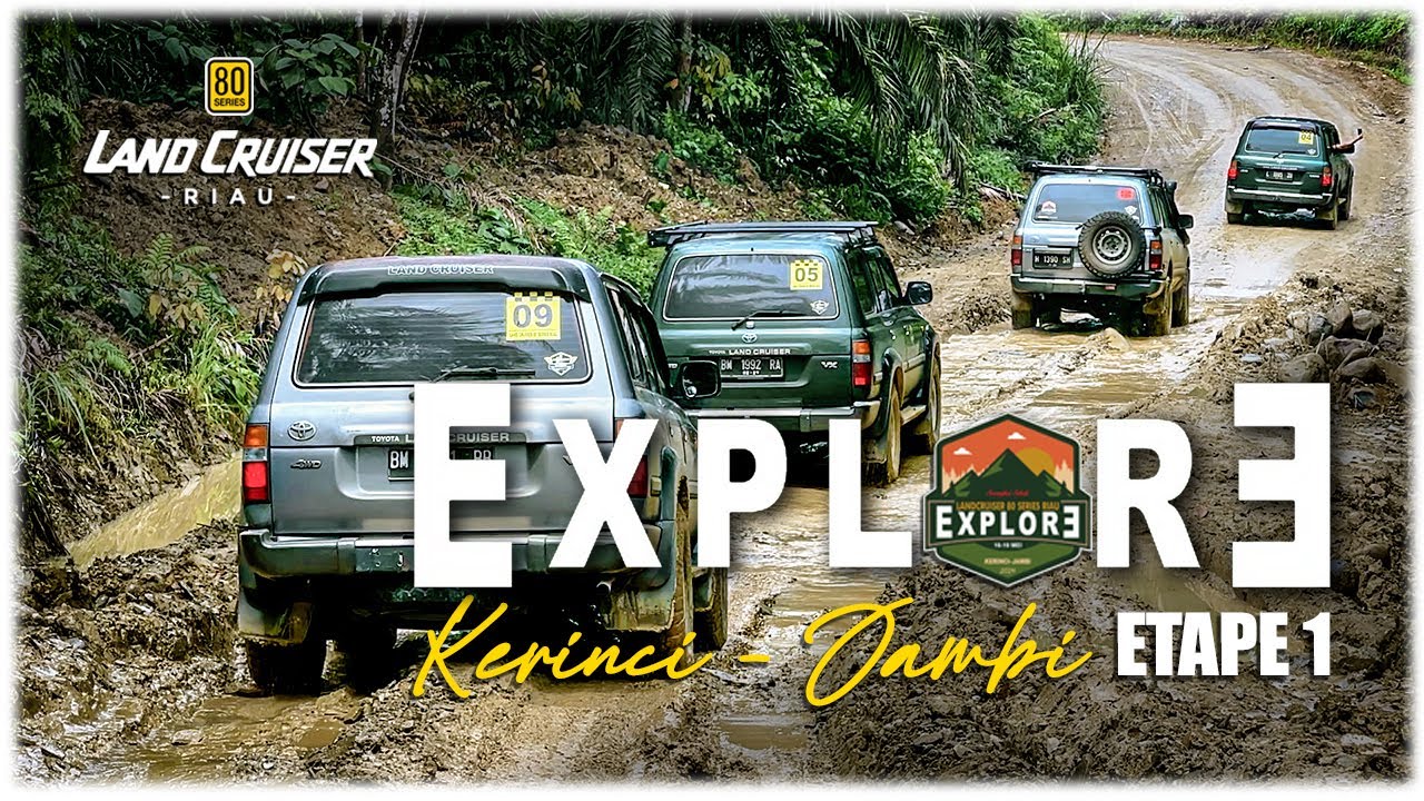 Explore kerinci jambi etape 1,  Pekanbaru - Gunung Medan