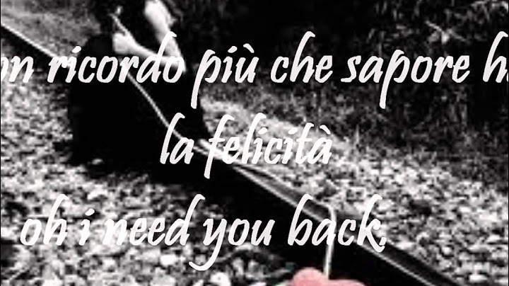 La felicità - Simona Molinari ft. Peter Cincotti (con testo).wmv