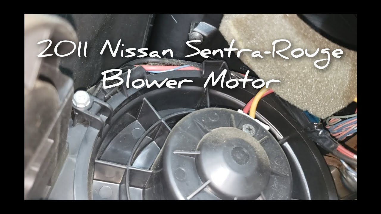 2011 Nissan Sentra-Rogue Blower Motor- Abanico de cabina A/C - YouTube