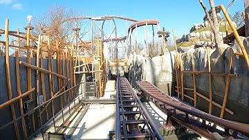 Toutatis [4K] Front Seat POV - Parc Astérix