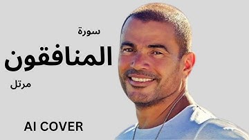 سورة المنافقون بصوت عمرو دياب  بالذكاء الاصطناعى AI COVER
