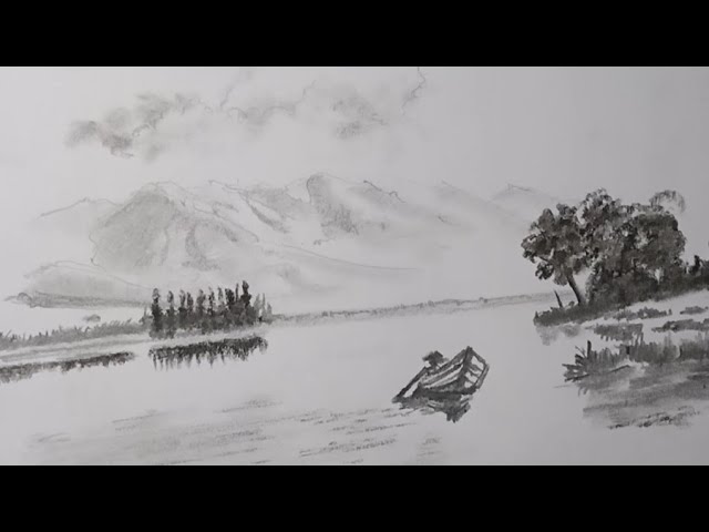 Watercolor pencil painting tutorial for beginners 