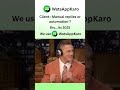 Manual Replies or Automation? 😎 It’s 2025 | WatsAppKaro