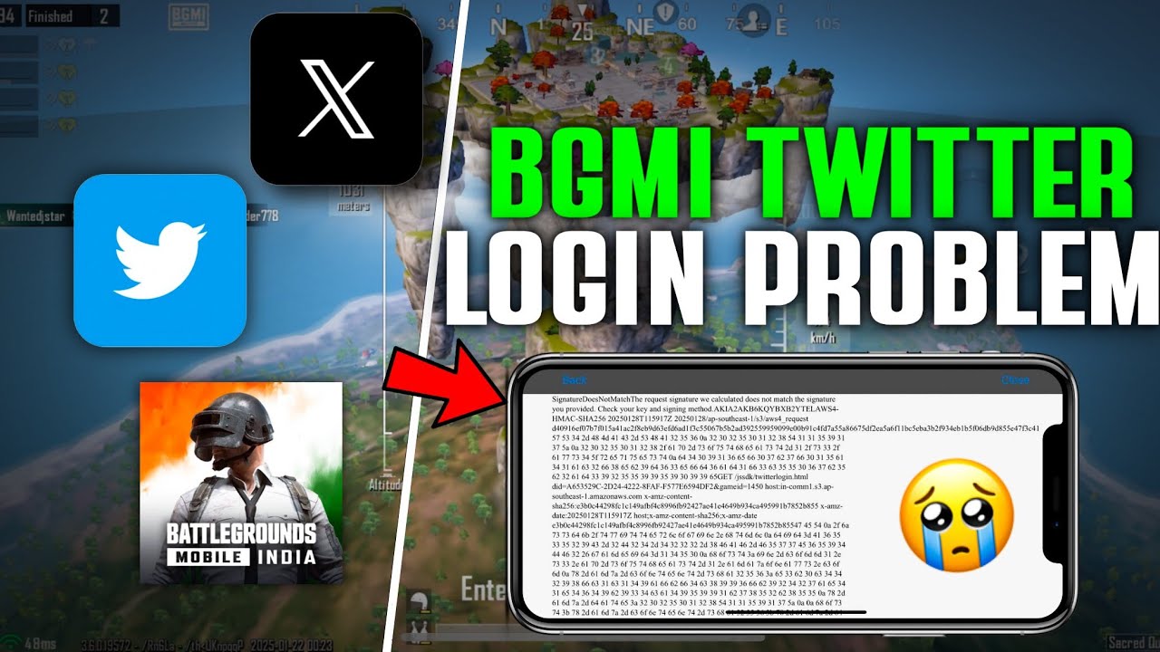 Bgmi Twitter Login Problem Solved 100% in iPhone/iPad | Bgmi Twitter ...