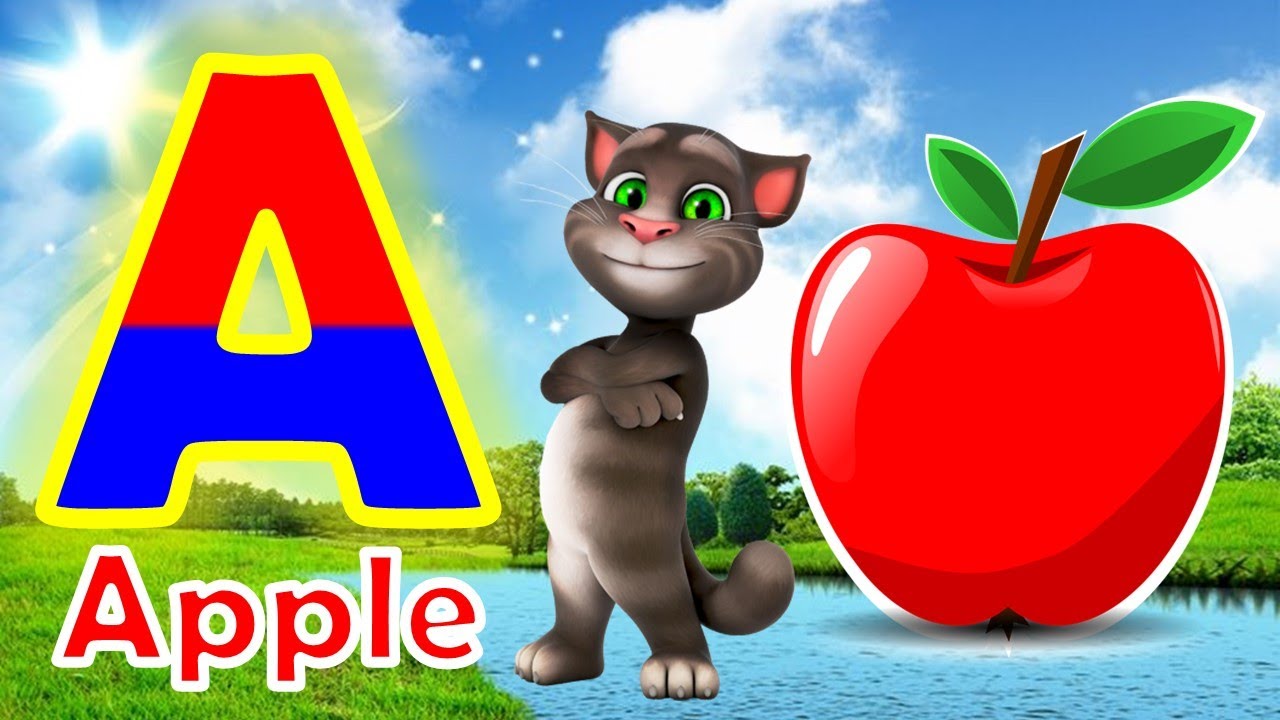 Phonics Song 2 with TWO Word sing 3D-A For Apple-ABC Alphabet Songs ...