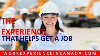 Internships Work Experience in Canada Quebec Montreal