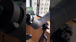 Swarovski Atx95 Connected To Mobile Phone To Take Photos