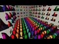 ALL COLORFUL FAMILY NEXTBOTS vs ME in BACKROOMS in Garry's Mod!!!