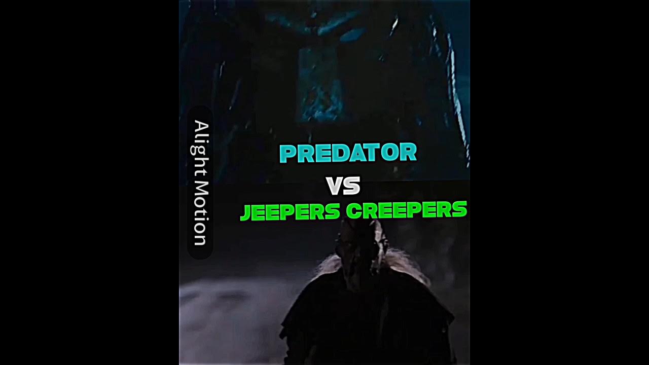 Jeepers Creepers vs Predator 1v1 horrorshorts debate shorts YouTube