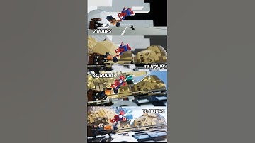 Lego Spider-Man Animation Progress Over Time #lego #spiderman