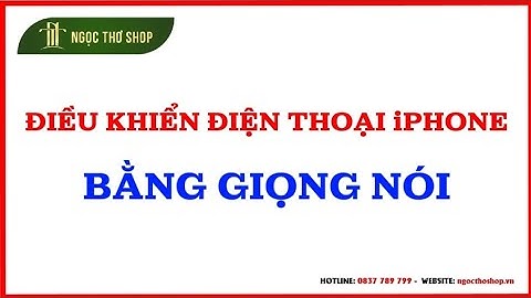 Tính năng mới: Điều khiển iPhone bằng giọng nói #ngocthoshop #ios18