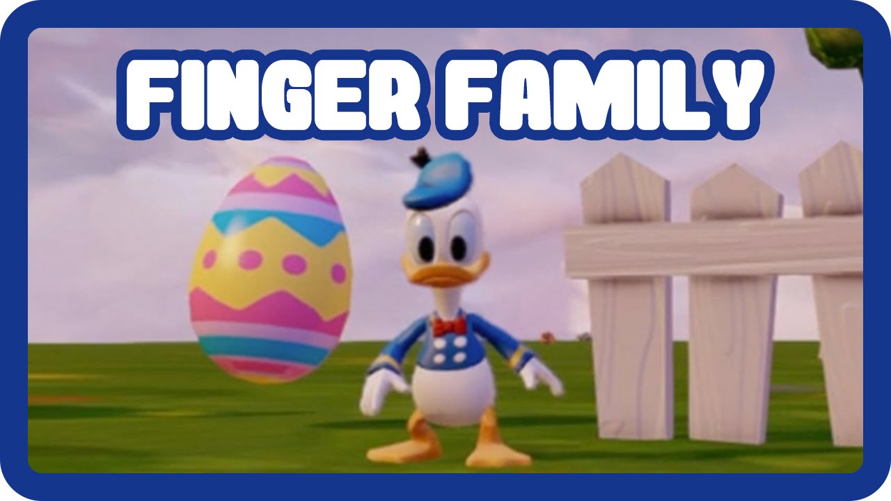 Donald Duck Easter Egg Hunt - Mickey Mouse Clubhouse Daddy Finger ...
