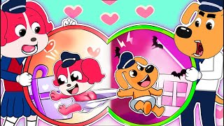 Oh no!! Labrador & Papillon are pregnant | Funny Pregnancy Situations | Labrador Police Animation by Night Ninja (Pj Masks) 10,456 views 2 weeks ago 1 hour, 7 minutes