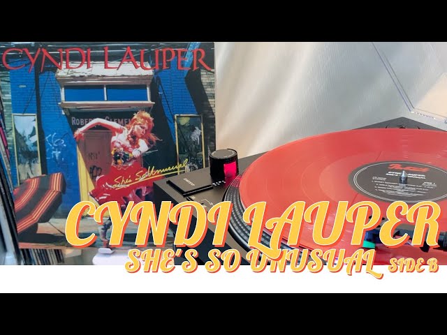 Vinyl Music 8] Cyndi Lauper - She's So Unusual (1983) Side B - YouTube