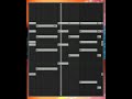 amapiano chords 🎹#amapiano #chords #flstudio