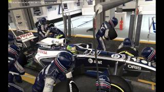 Codemasters F1 2011 - Pit Stop Glitches