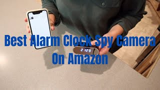 Best Alarm Clock Spy Camera On Amazon | Review