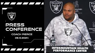 Raiders Live: Antonio Pierce Presser - 5.10.24 | Raiders | NFL