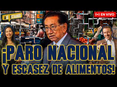 🚨 #ENVIVO | ¡CONVOCAN PARO A PARTIR DEL 12 DE MARZO POR 