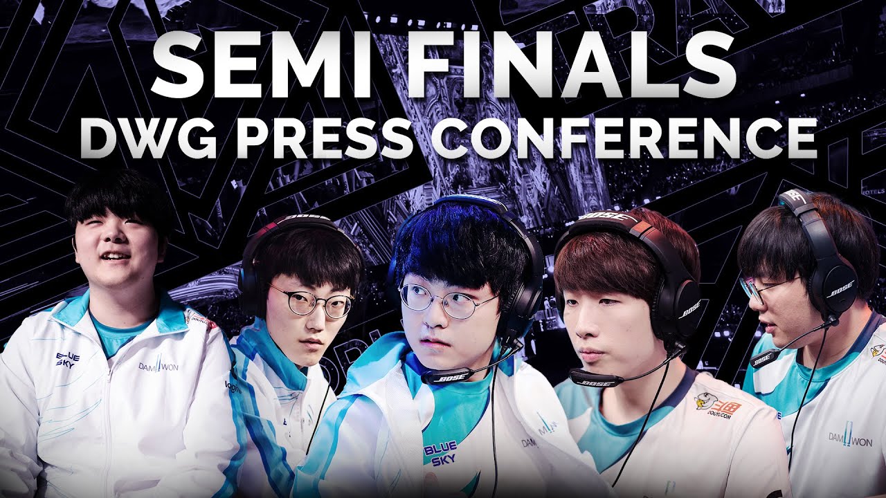 DWG Press Conference - Worlds 2020 Semifinal