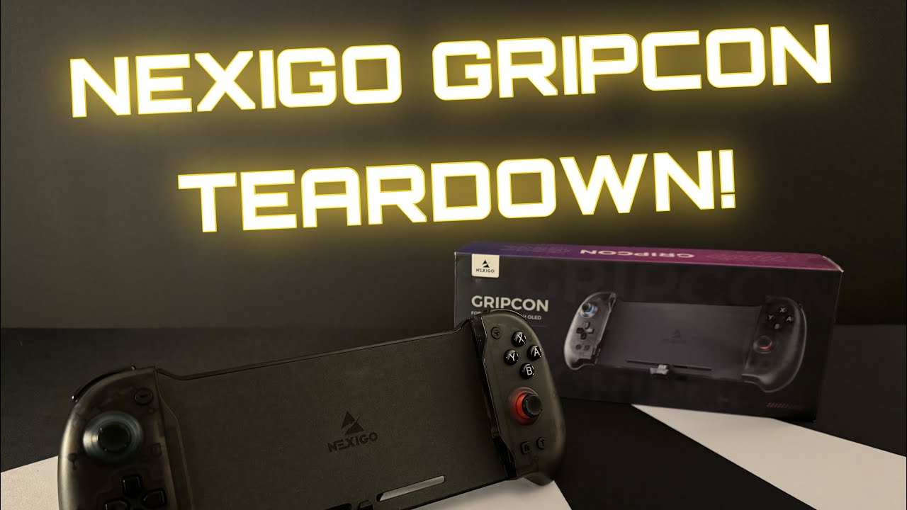 NexiGo GripCon Teardown and Fix - YouTube