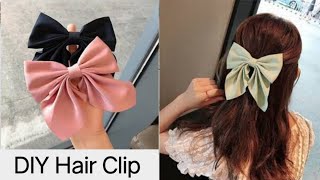 Zakolka yasash, How to Make Fabric Bow, Make Your Own Hair Bow Clip, Sailor Hair Bow Tutorial,