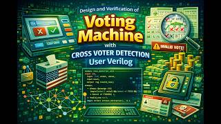Design and Verification of Voting Machine with Cross voter detection User Verilog