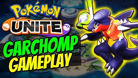Pokemon unite gameplay walkthrough Gar chomp (ios,Android)