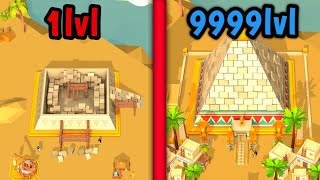 MAX LEVEL EVOLUTION EGYPTIAN CIVILIZATION in Tap Tap Civilization: Idle City Building screenshot 5