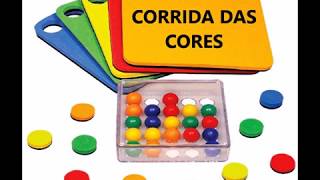 Jogo Corrida das Cores (Material reciclado) 