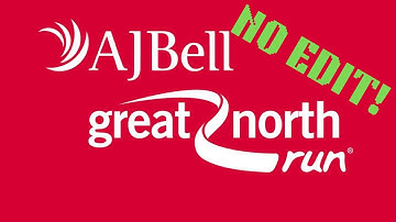 FULL Great North Run - ALL the footage, no editing! Full course.