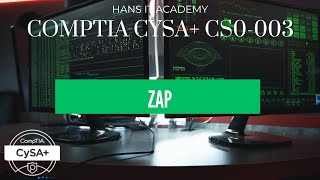 Zap  - CompTIA CySA+ CS0-003 2.8