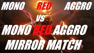Magic Origins Standard Mono Red Aggro vs Mono Red Aggro Mirror Match, Game 2