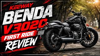 Most Beautiful V-Twin Under Rs. 5 lacs | Keeway Benda V302C First Ride Review