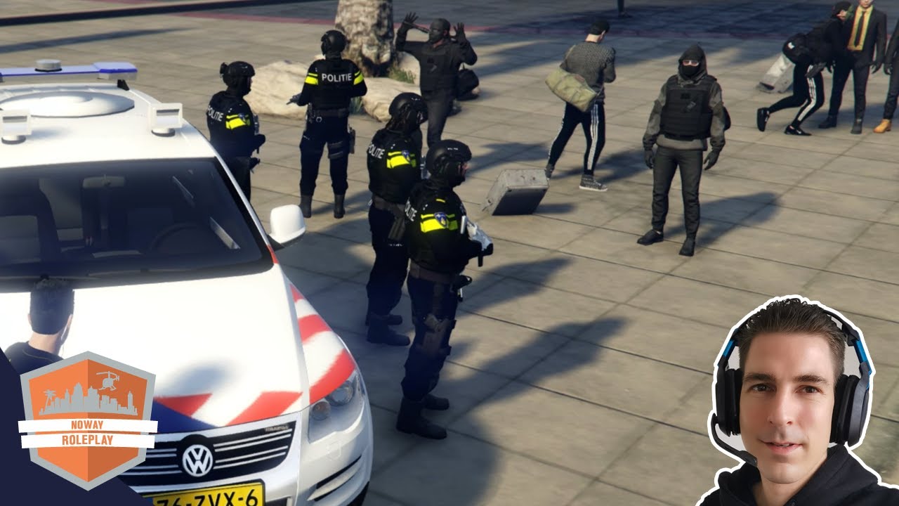 De Bewakingseenheid (BE) grijpt in op blokkenpark op het eiland | GTA 5 FIVEM
