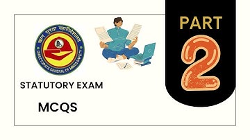 DGMS Statutory Exam | MCQs | Part 2 |  Suranga Oli