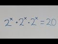 A Very Hard Exponent Problem | Math Olympiad
