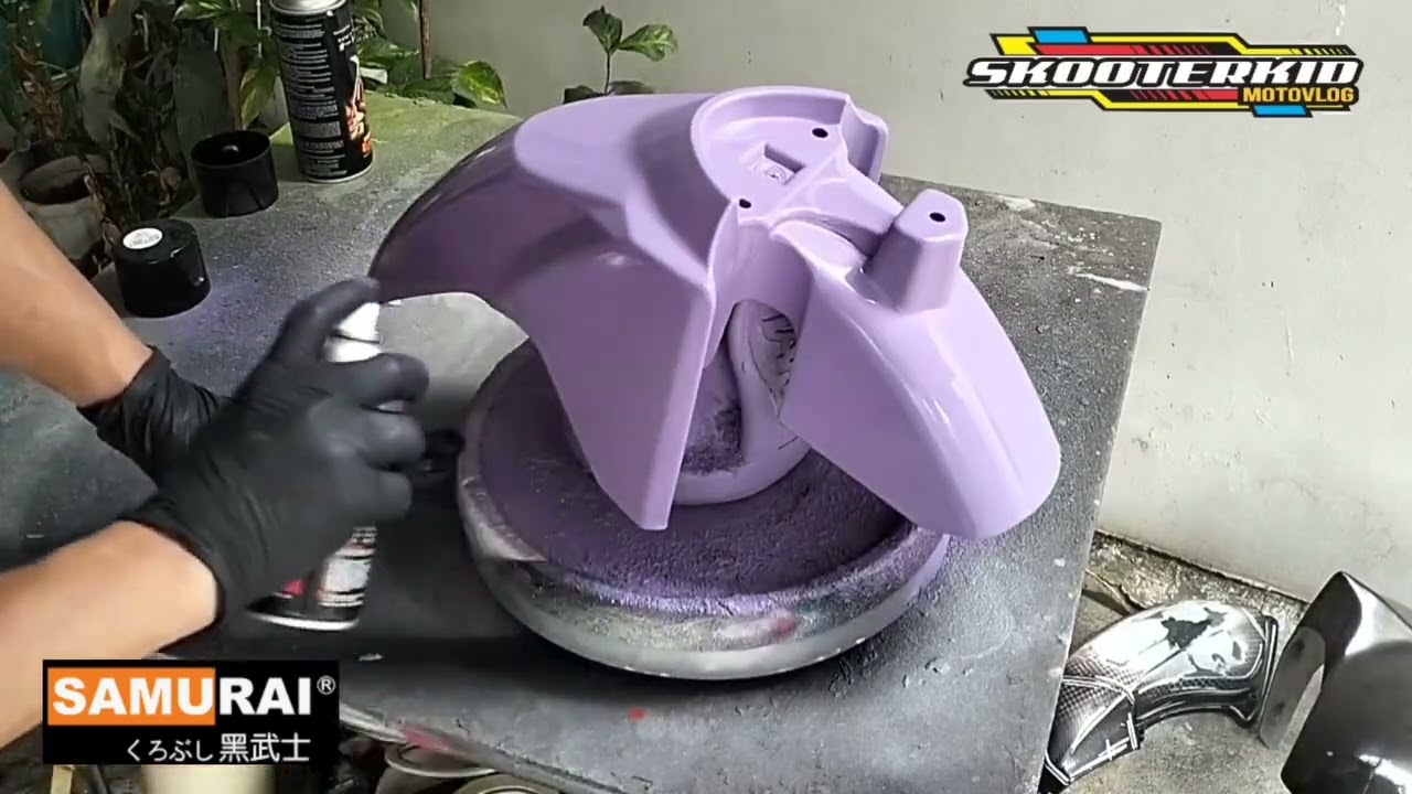 Angas ng kulay! Samurai Paint Purple Angel with Khameleon T901