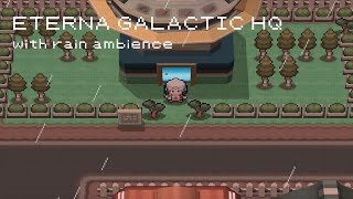 You're A Kid Again, In The Eterna Galactic HQ And It's Raining Outside | Nostalgic Pokemon Music